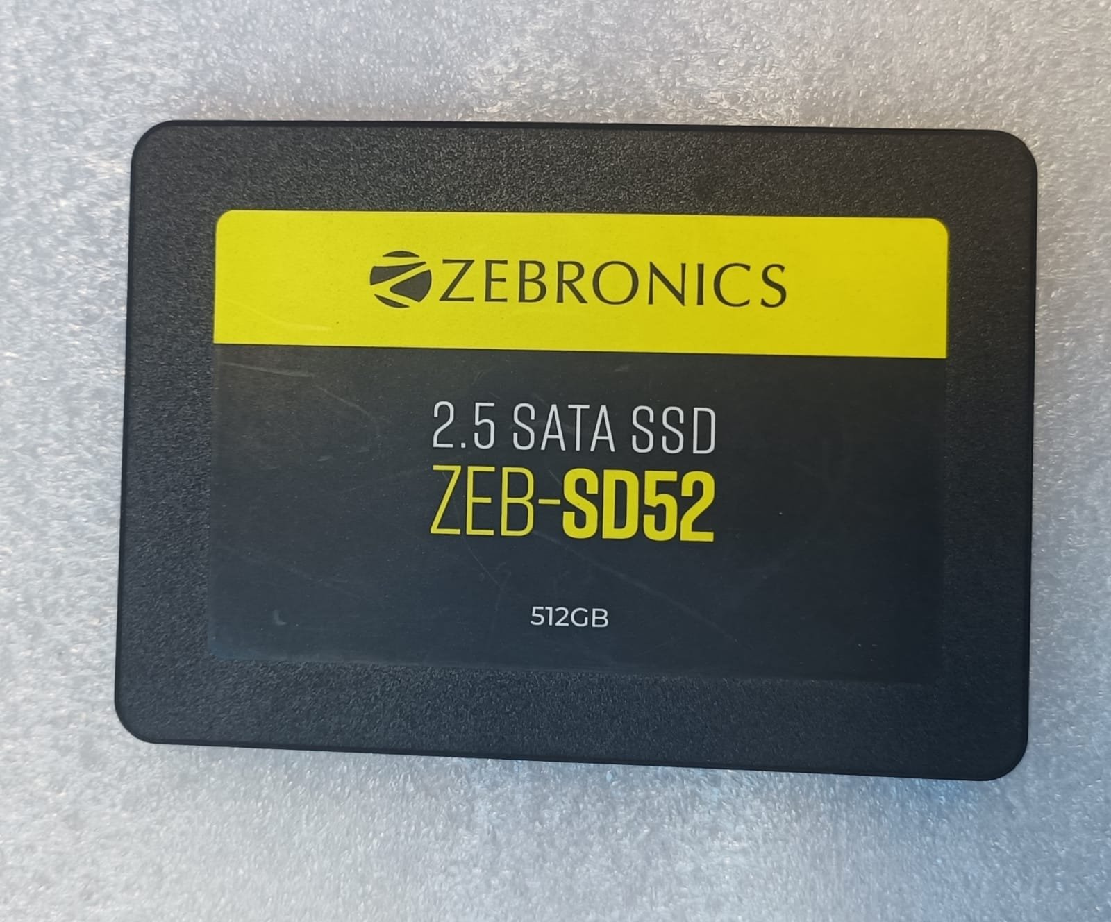 Olds Zebronics Ssd 512gb Sata